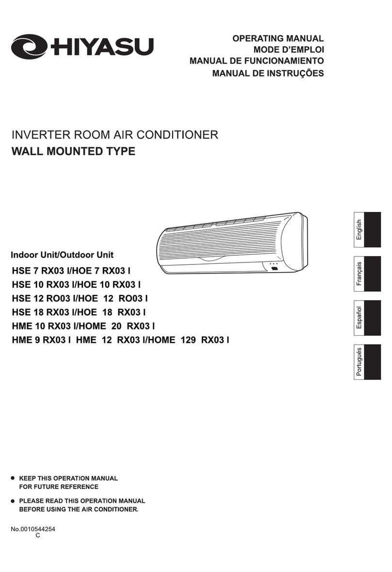 Hiyasu HME 10RX03 User manual