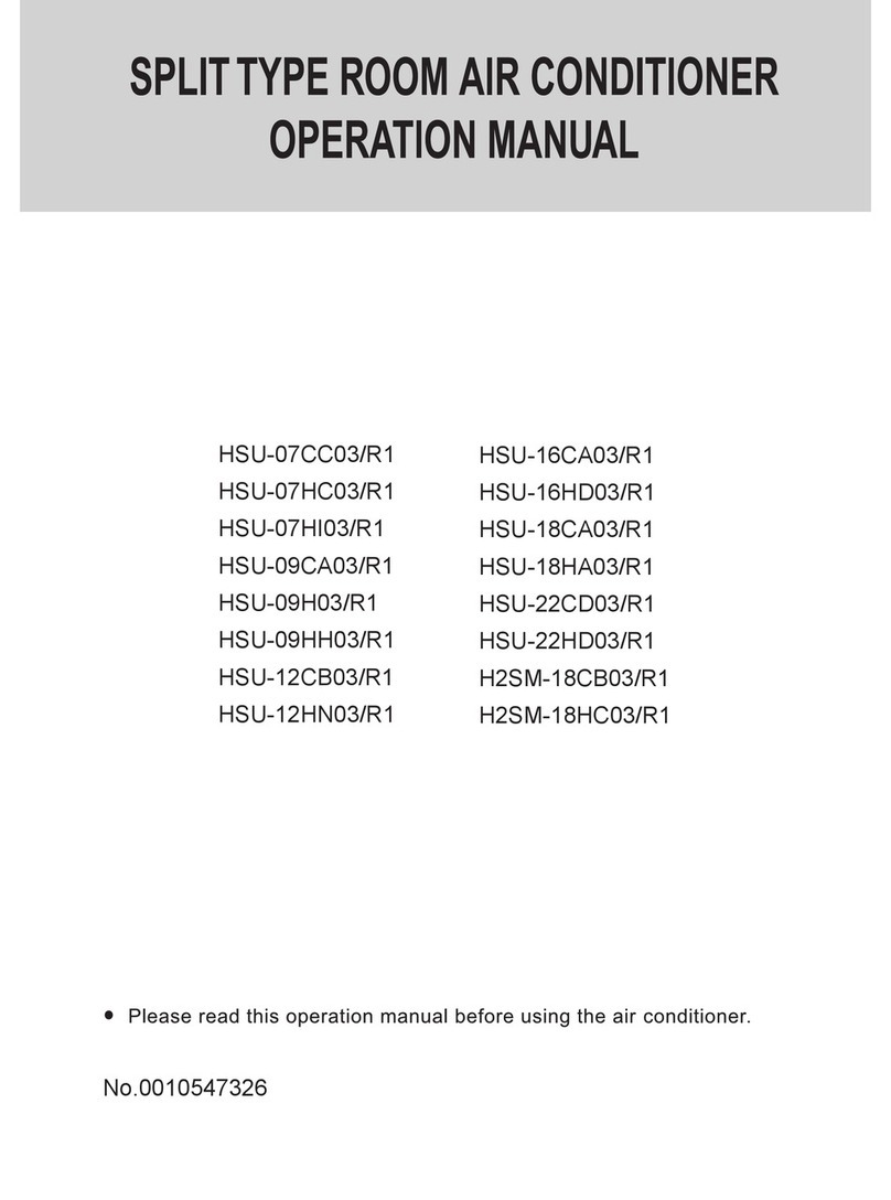 Haier H2SM-18CB03/R1 User manual