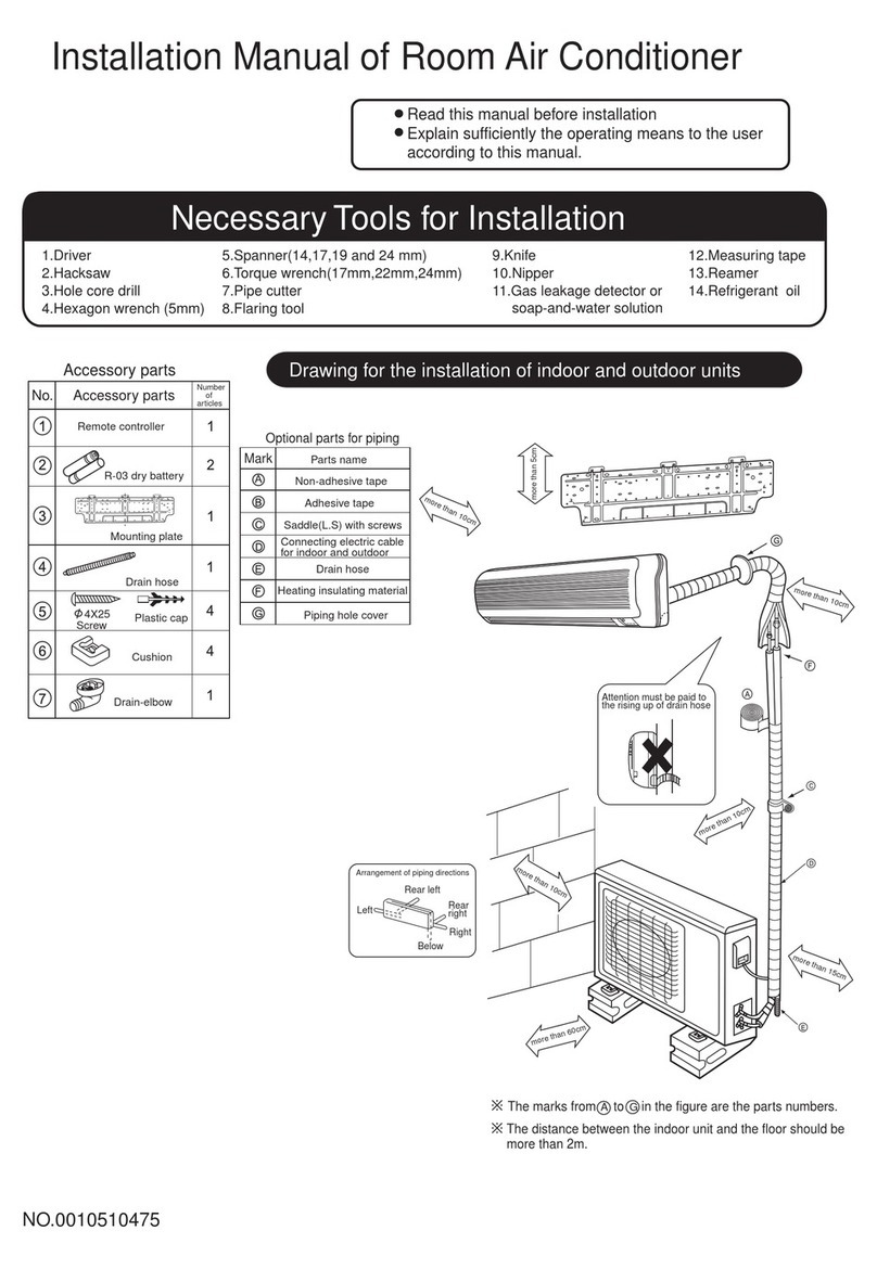 Haier H2SM-18HC03/R2 User manual