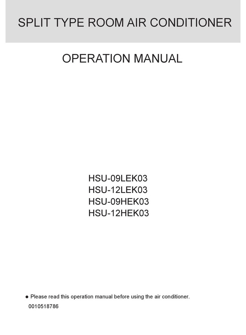 Haier HSU-09HEK03 User manual