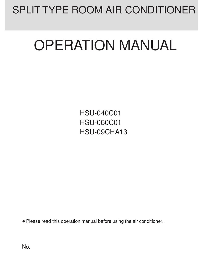 Haier HSU-040C01 User manual Haier HSU-040C01 User manual