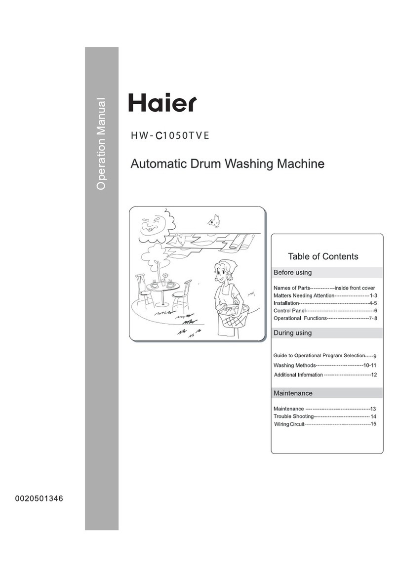 Haier HW-C1050TVE User manual
