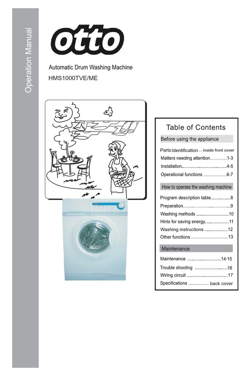 Otto HMS-1000TVE Operation manual