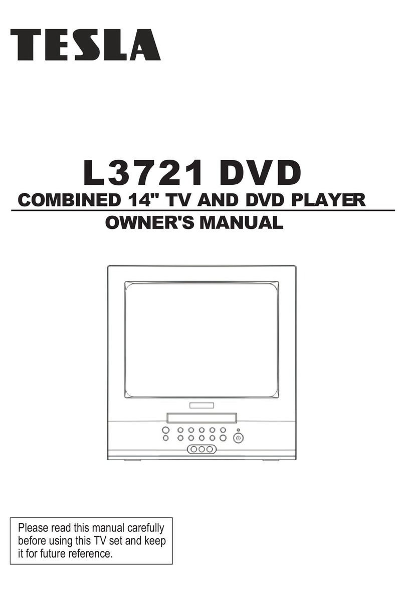 Tesla L3721 DVD owner's manual