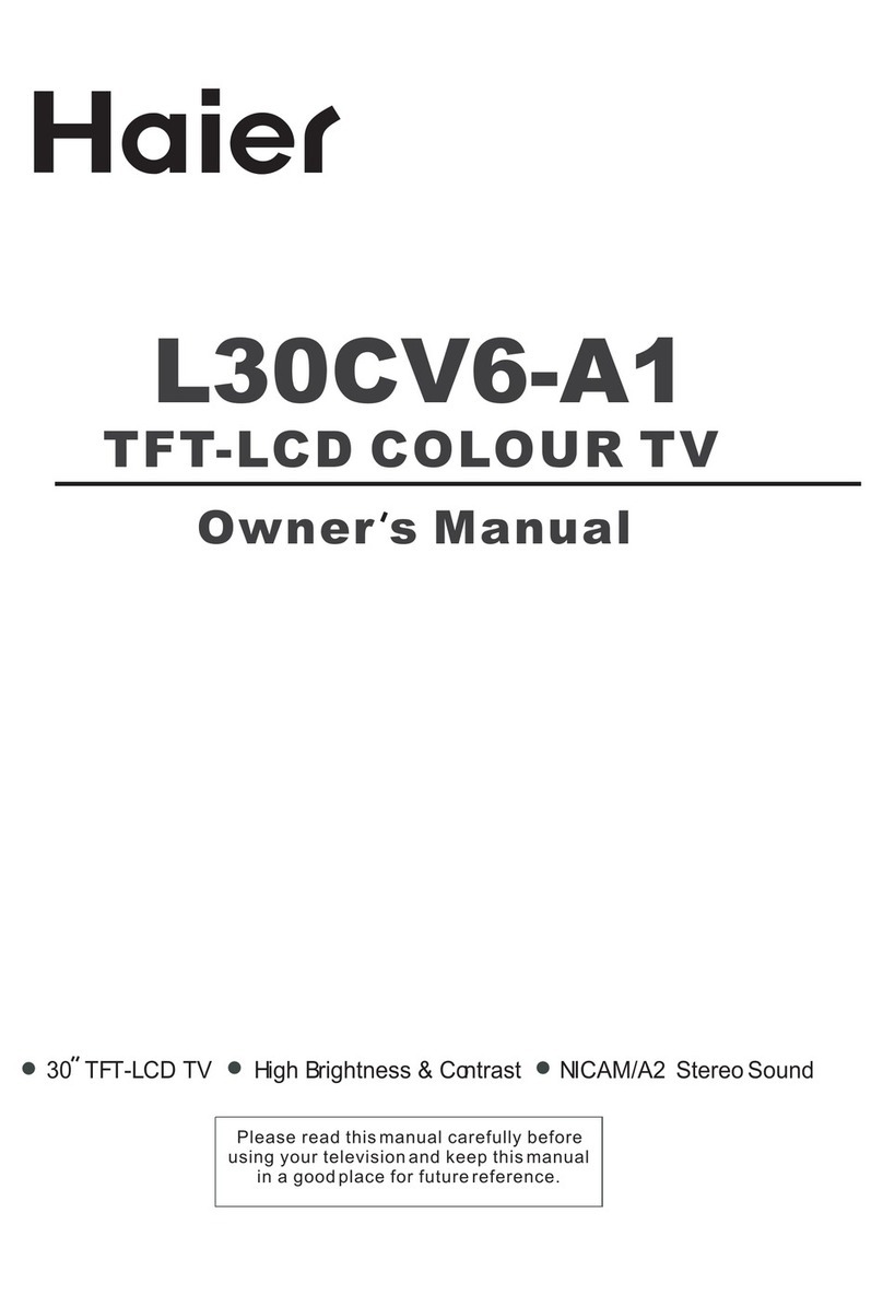Haier L30CV6-A1 User manual