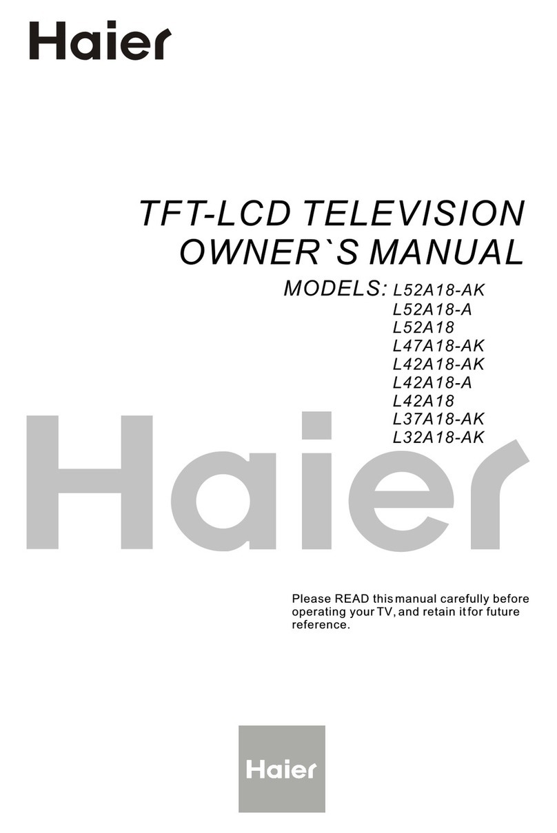 Haier L32A18-AK User manual Haier L32A18-AK User manual