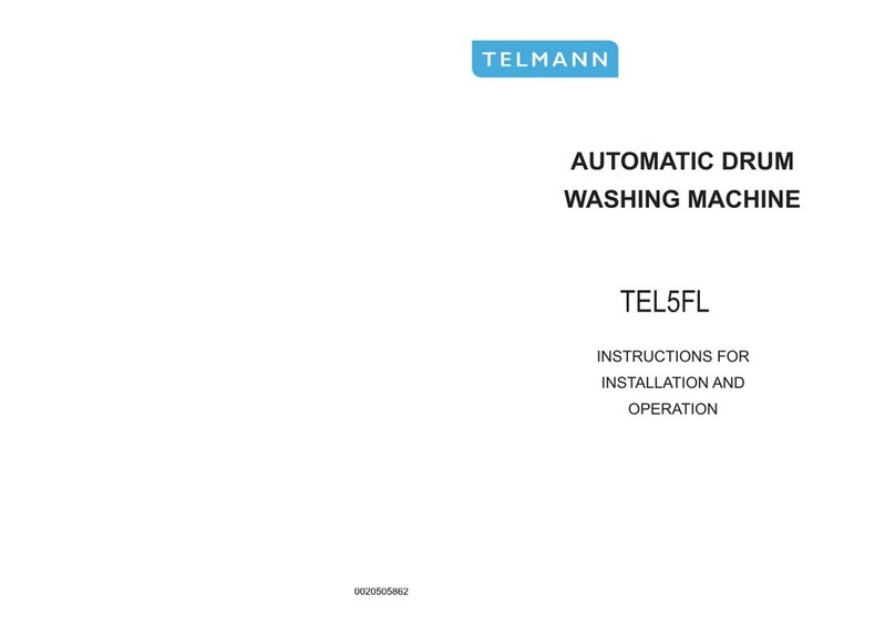 Telmann TEL5FL Instructions for installation and operation Telmann TEL5FL Instructions for installation and operation