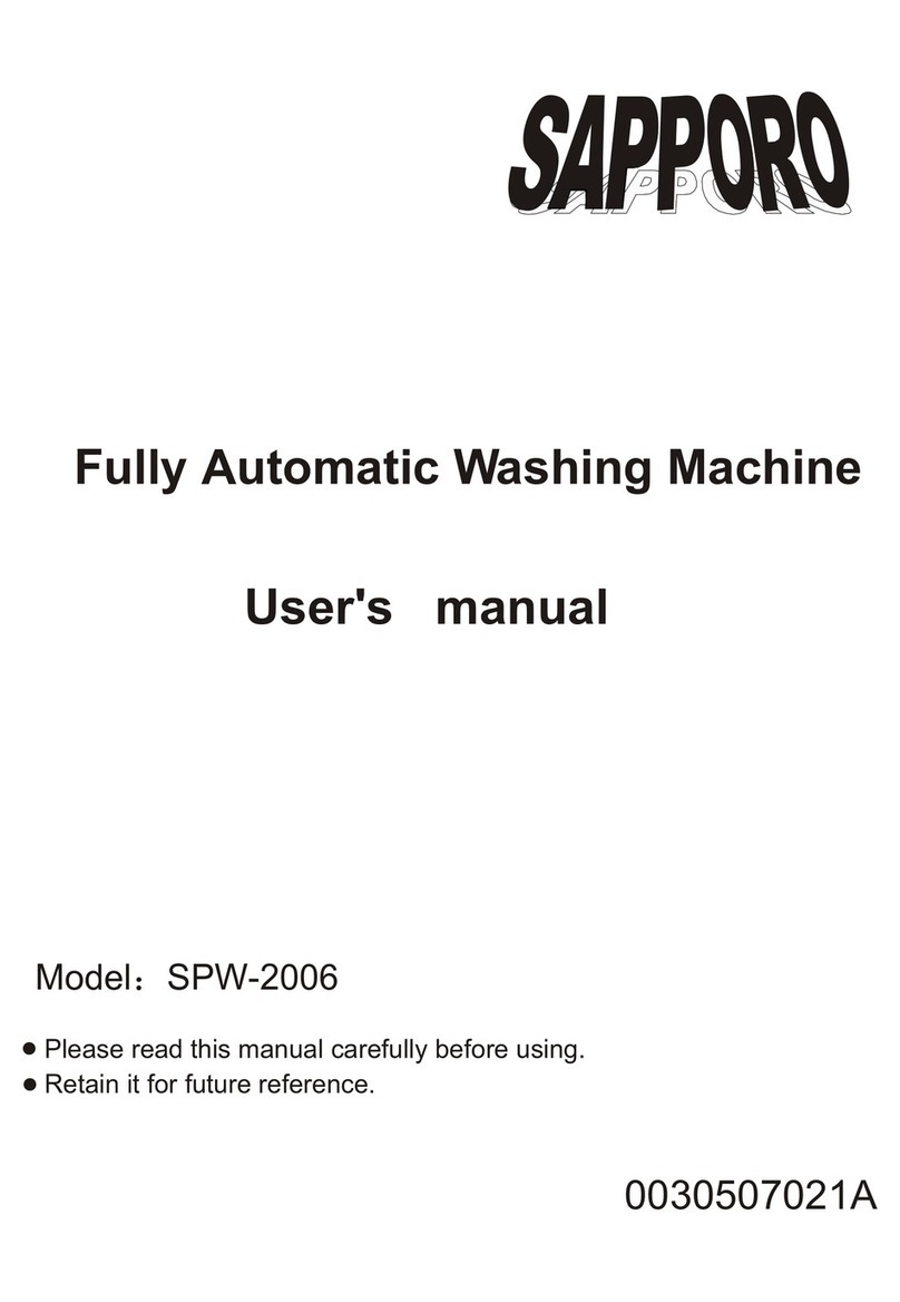 Sapporo SPW-2006 user manual