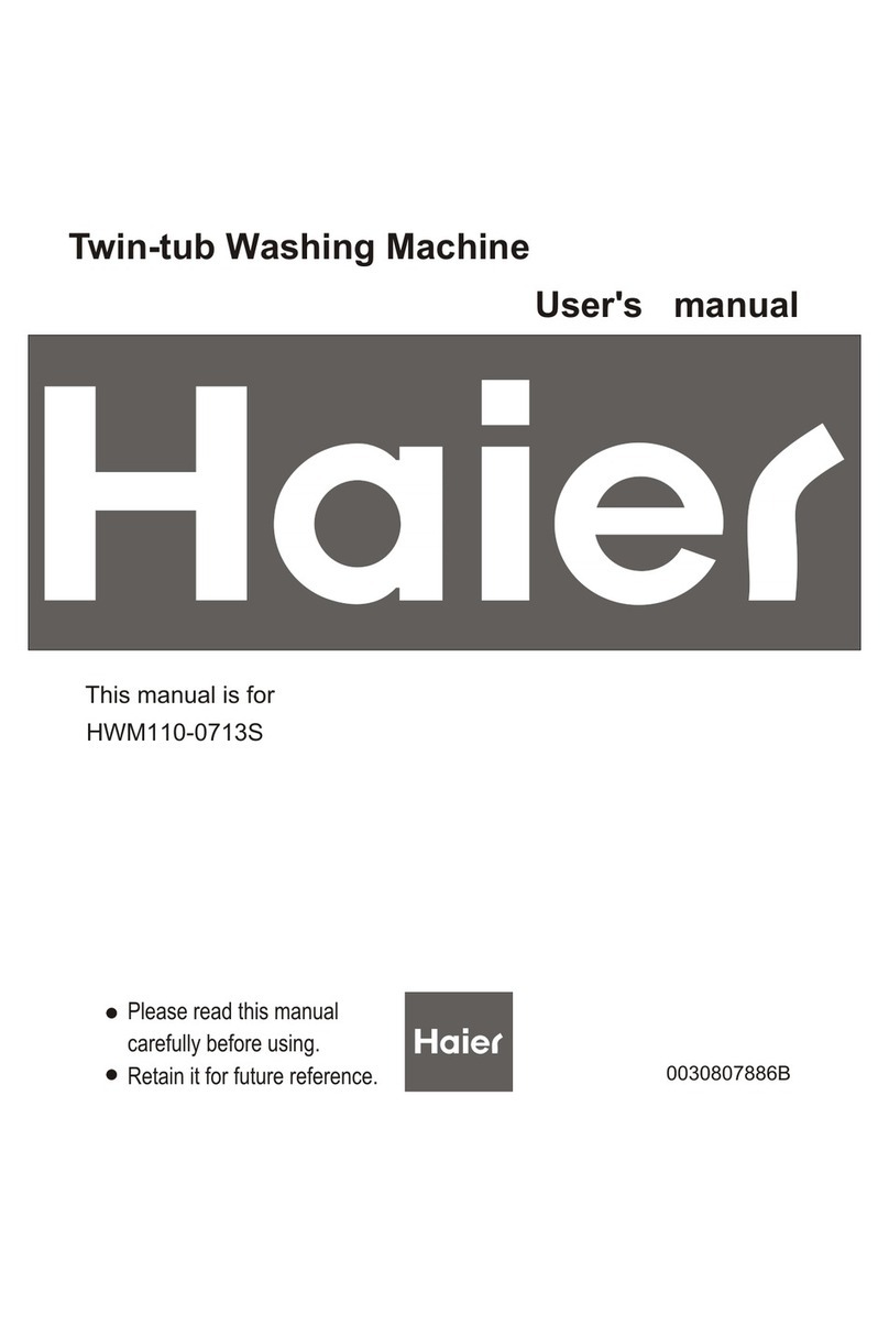 Haier HWM110-0713S User manual