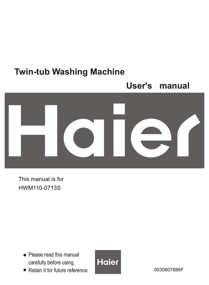 Haier HWM110-0713S user manual