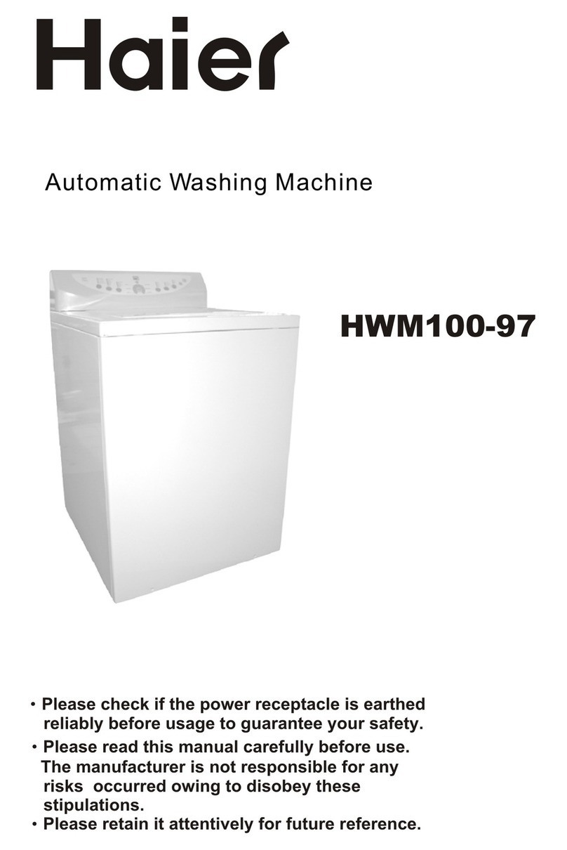 Haier HWM100-97 User manual