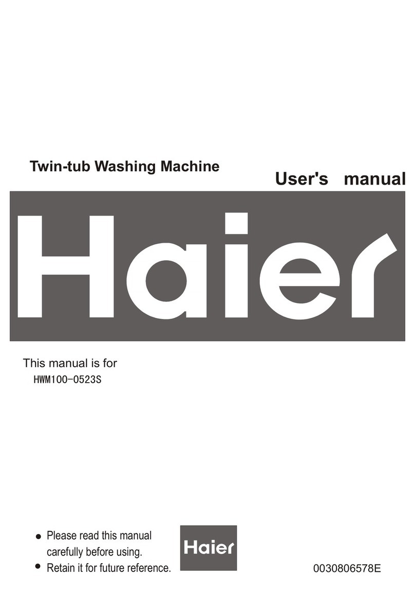 Haier HWM100-0523S User manual