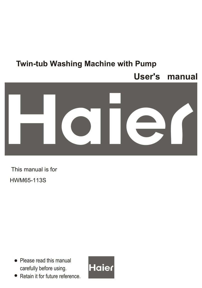 Haier HWM65-113S User manual Haier HWM65-113S User manual