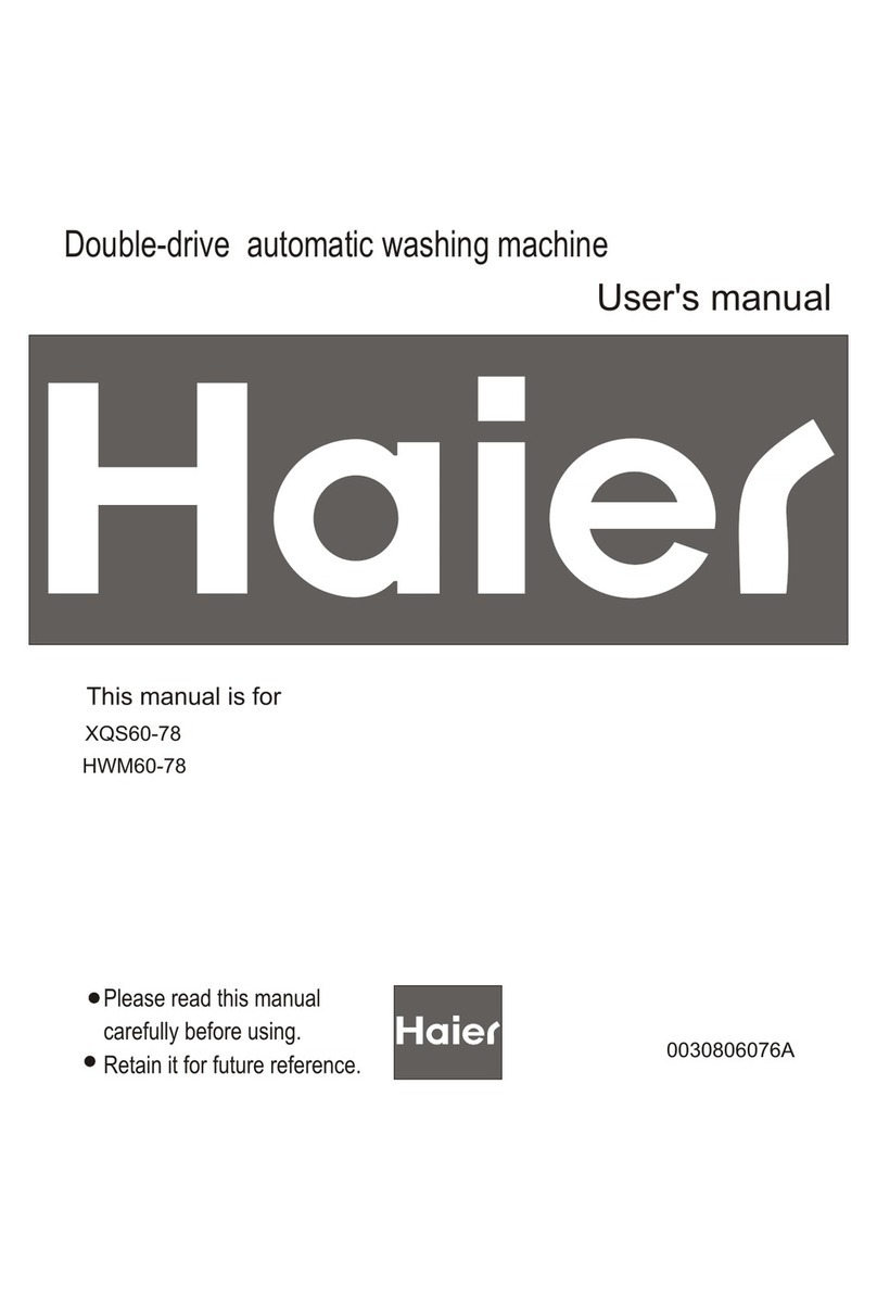 Haier HWM60-78 User manual