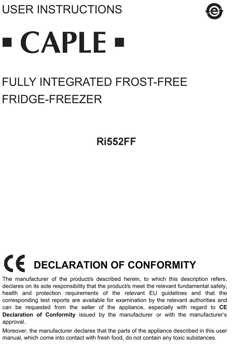 Caple Ri552FF user manual