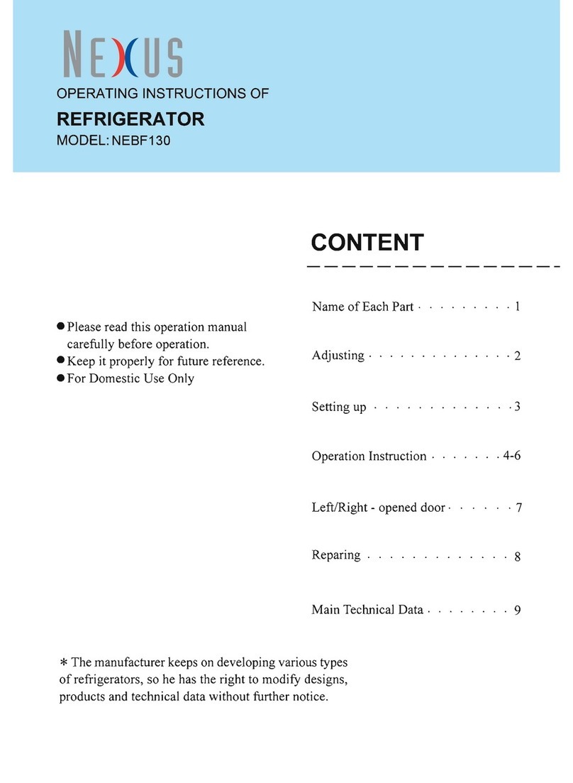Nexus NEBF130 operating instructions