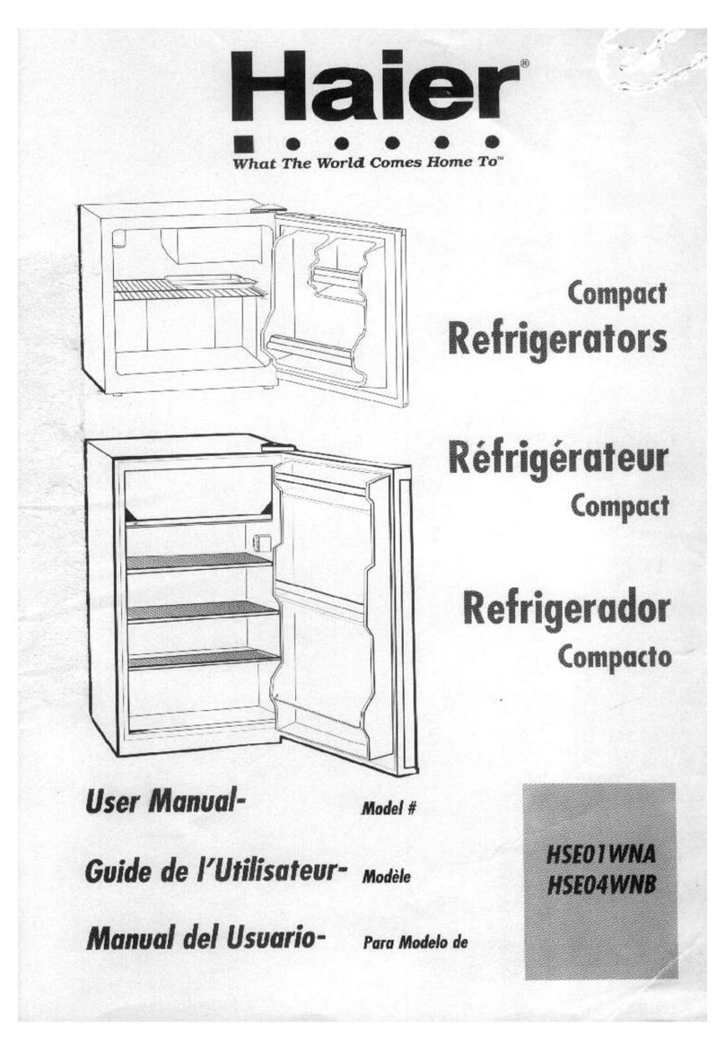 Haier HSE01WNA User manual