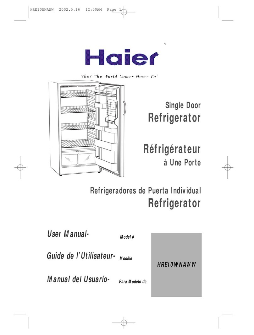 Haier HRE10WNAWW User manual