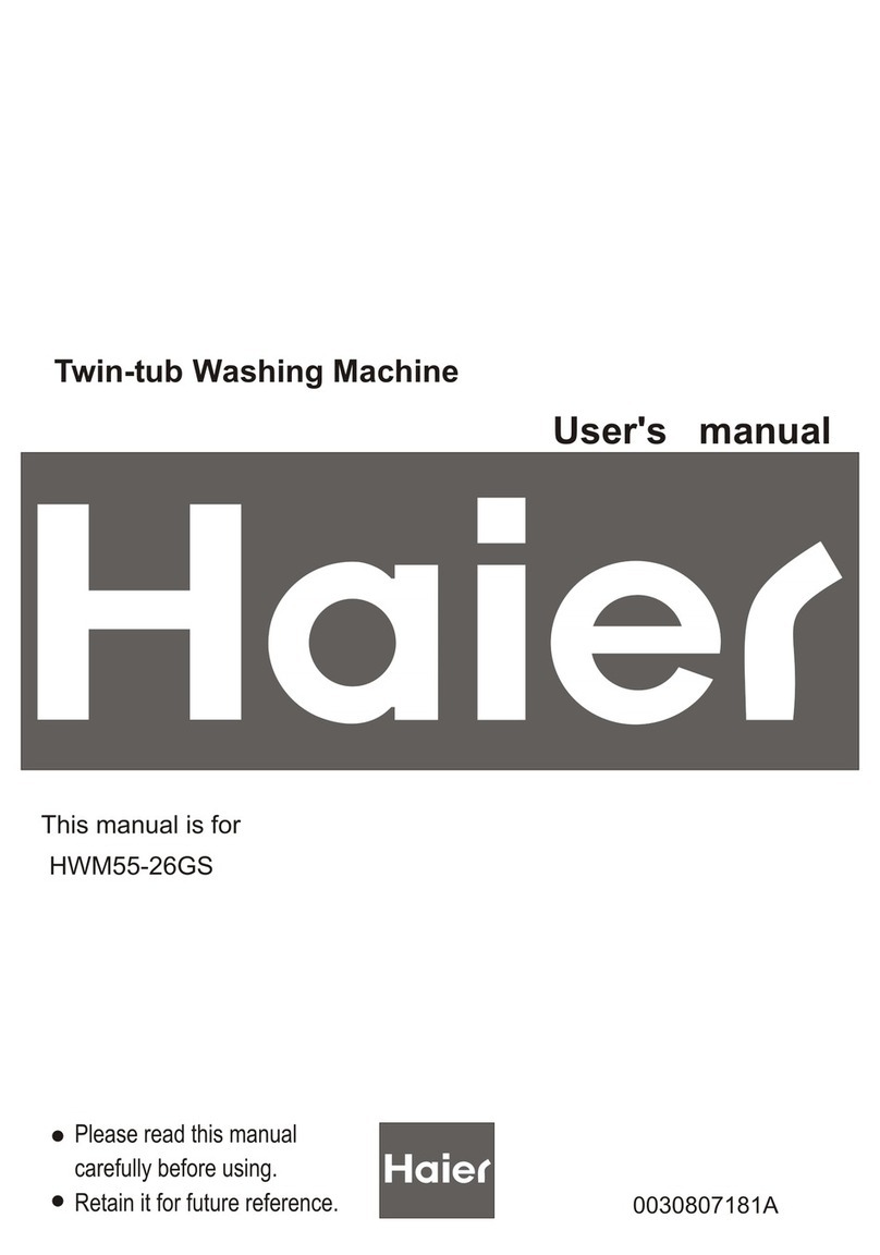 Haier HWM55-26GS User manual Haier HWM55-26GS User manual