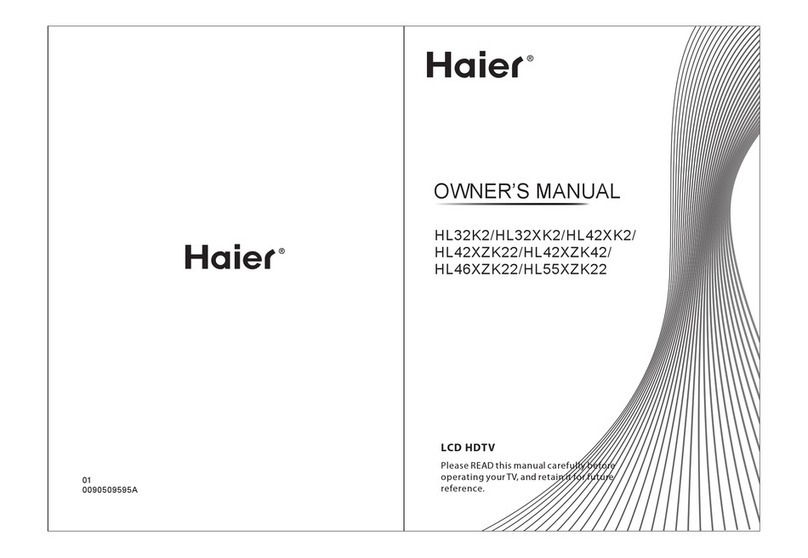 Haier HL55XZK22 User manual