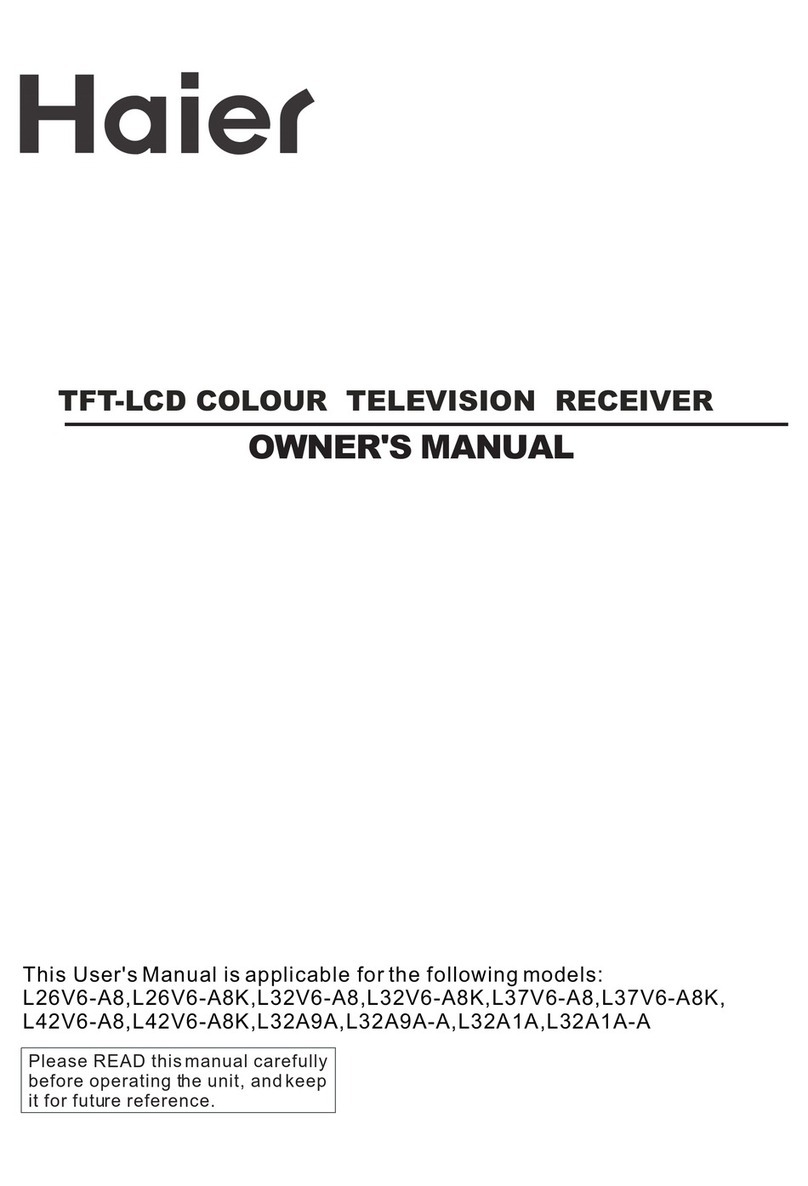 Haier L26V6-A8 User manual
