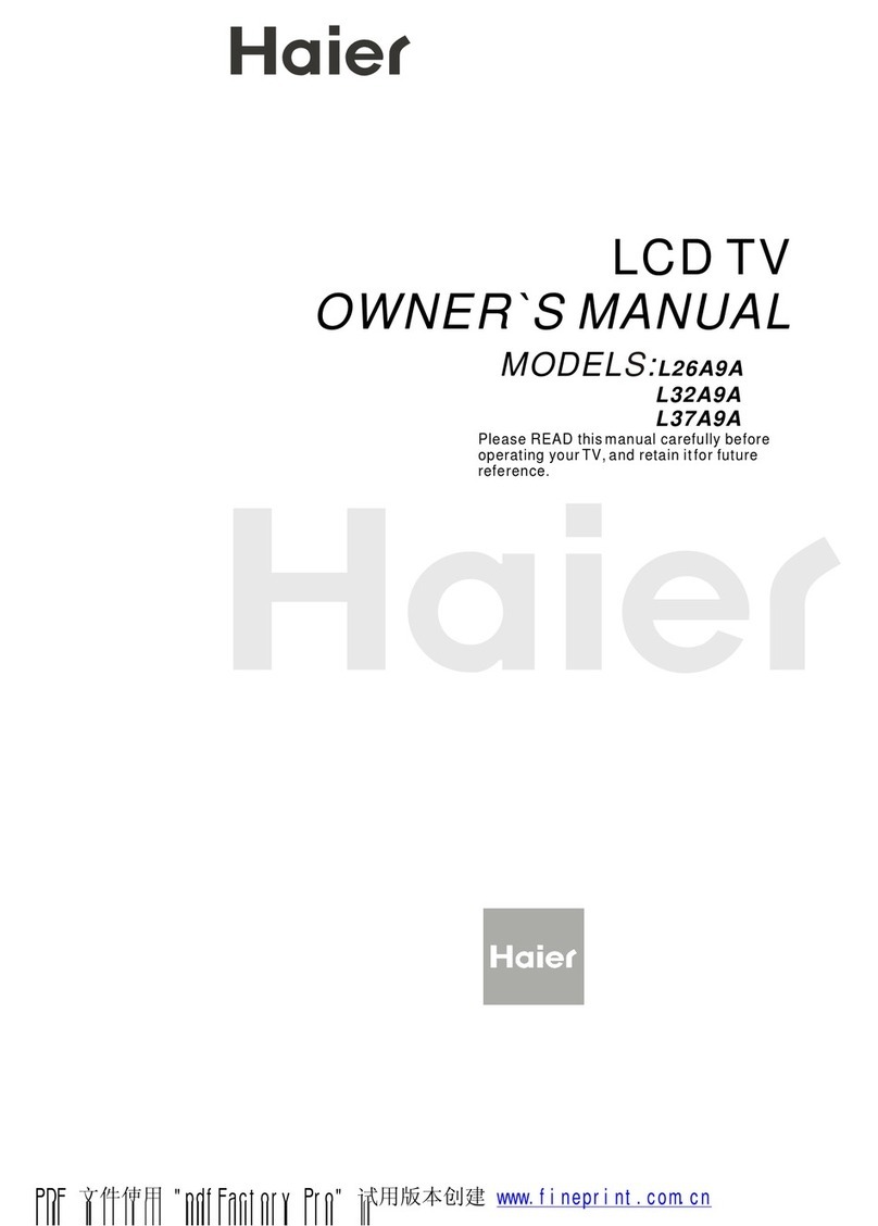 Haier L26A9A User manual Haier L26A9A User manual
