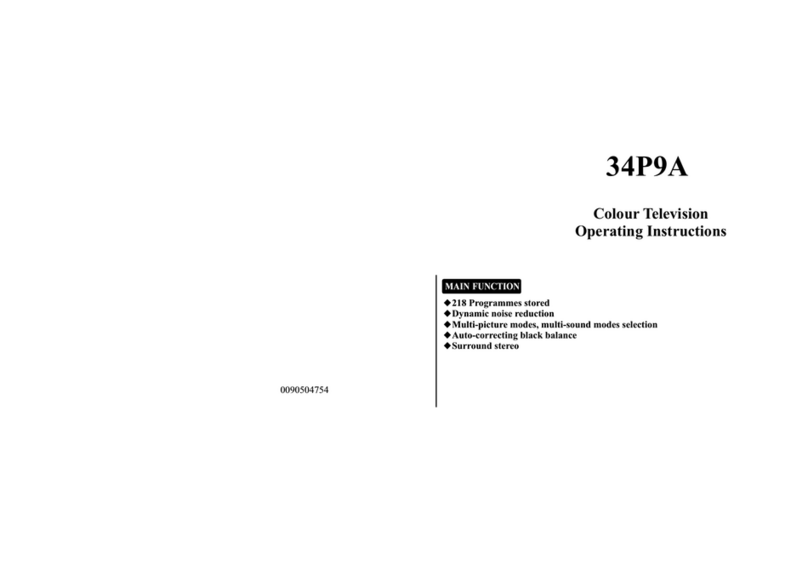 Haier 34P9A User manual Haier 34P9A User manual