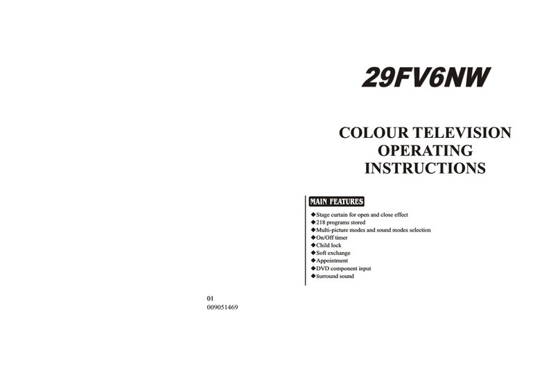 Haier 29FV6NW User manual