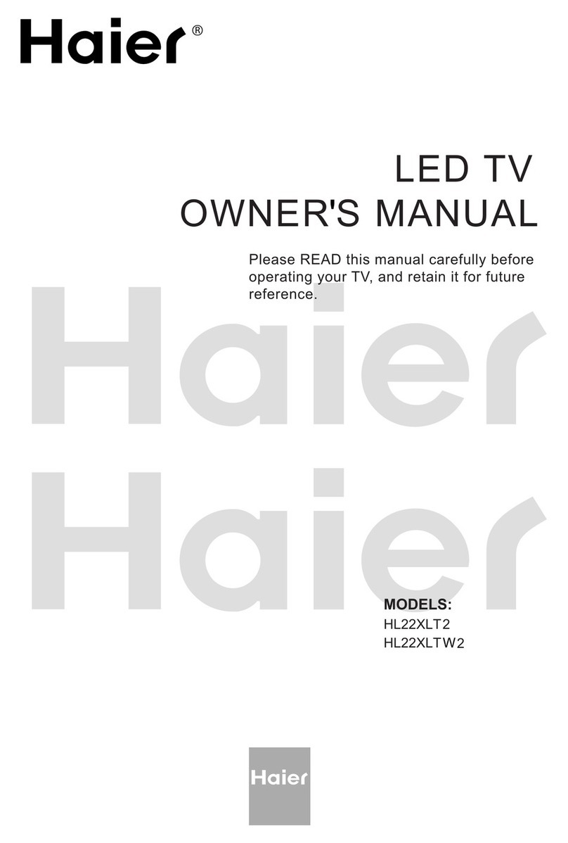 Haier HL22XLT2 User manual Haier HL22XLT2 User manual