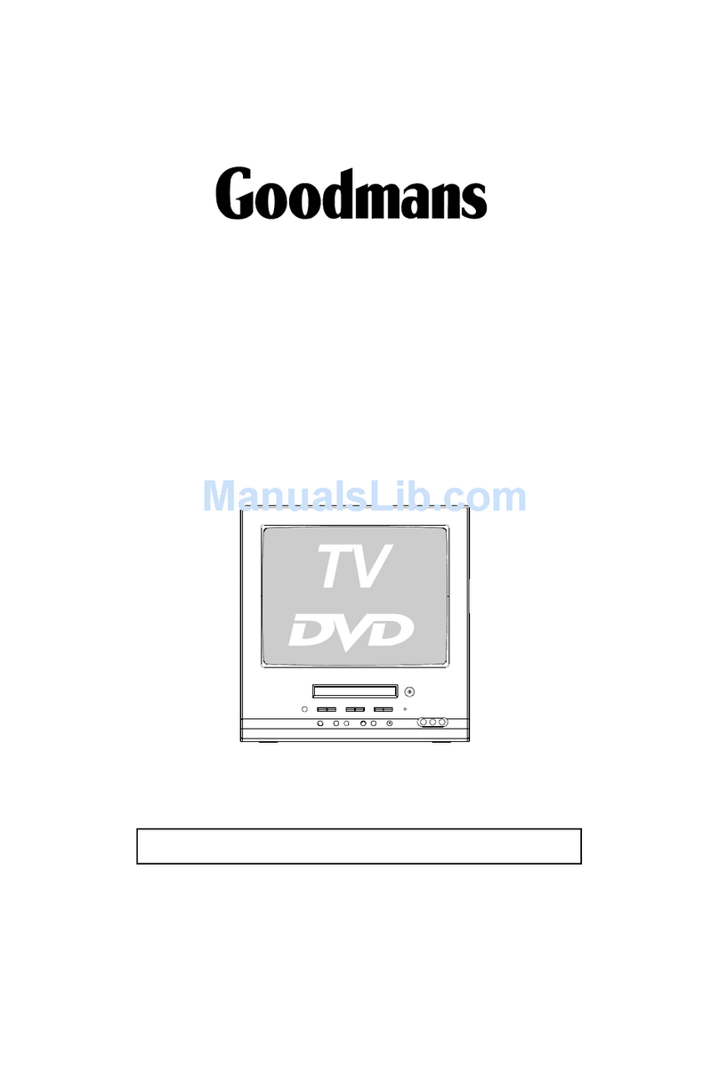Goodmans GTV14T5DVD instruction manual
