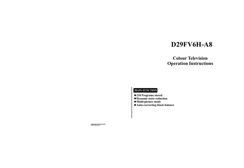 Haier D29FV6H-A8 User manual Haier D29FV6H-A8 User manual