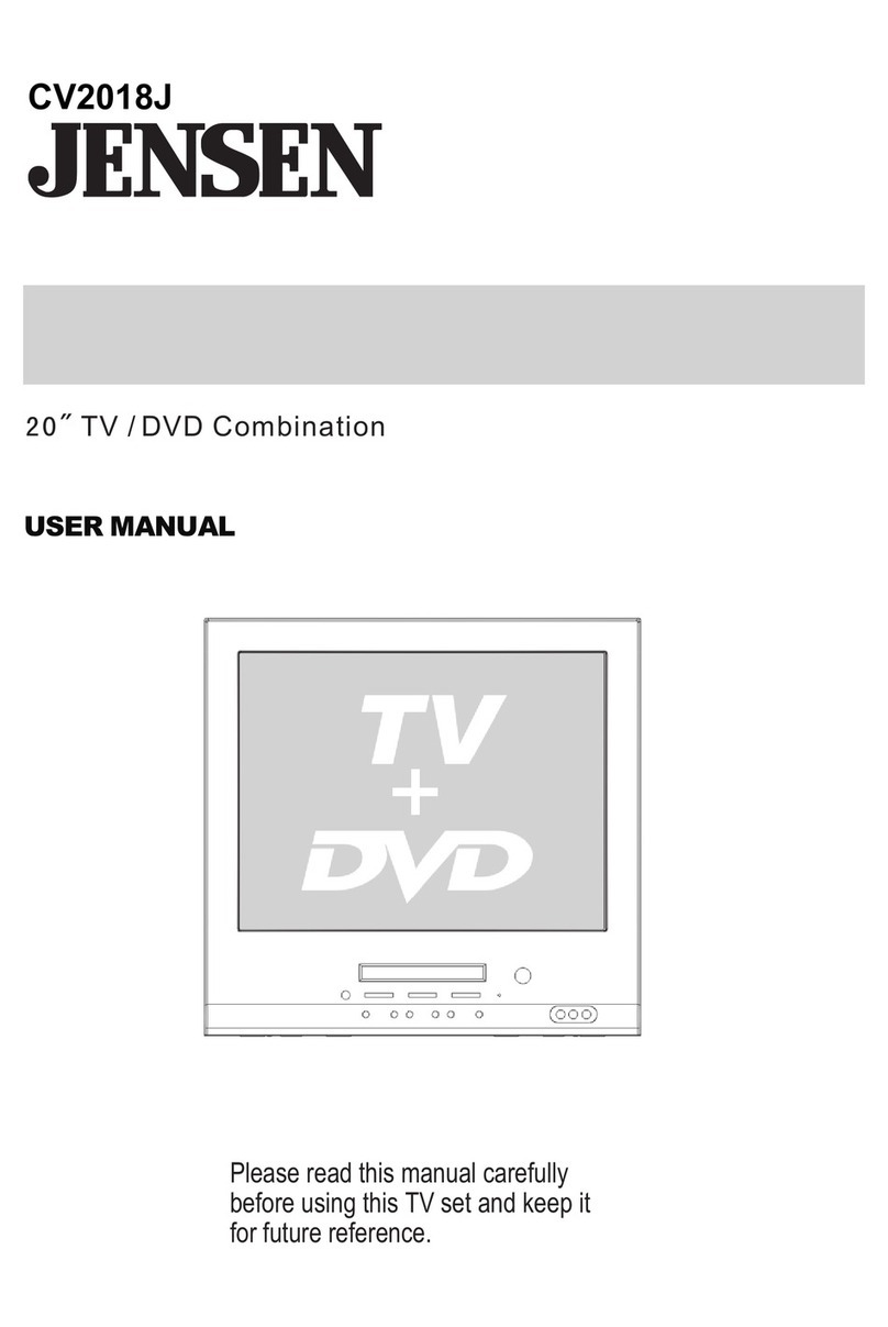 Jensen CV2018J user manual