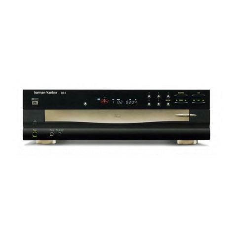 Harman Kardon DVD 5 User manual