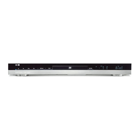 Harman Kardon DVD 37 User manual