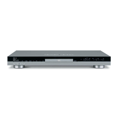 Harman Kardon DVD 31 User manual