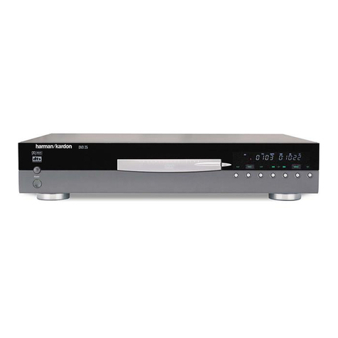 Harman Kardon DVD 25 User manual