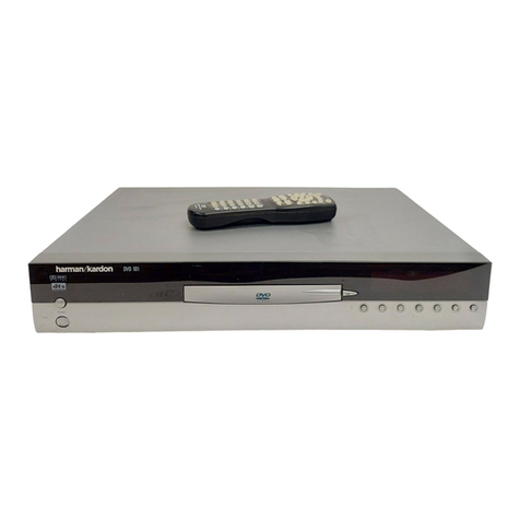 Harman Kardon DVD 101 User manual
