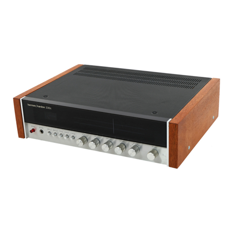 Harman Kardon 330c User manual