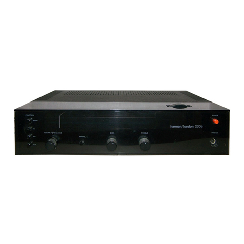 Harman Kardon 230E User manual
