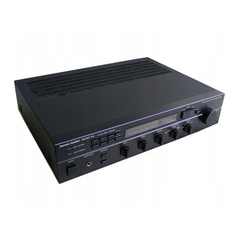 Harman Kardon hk440 Vxi User manual Harman Kardon hk440 Vxi User manual