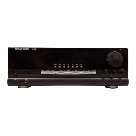 Harman Kardon HK3375 User manual