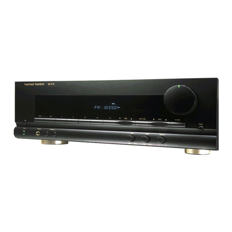 Harman Kardon HK3270 User manual Harman Kardon HK3270 User manual