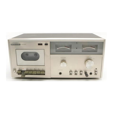 Harman Kardon HK1500 owner's manual