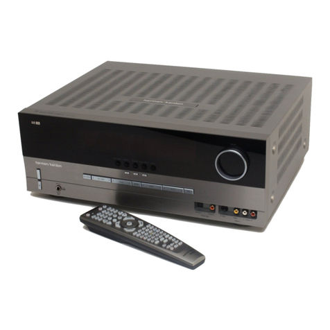 Harman Kardon AVR 340 User manual