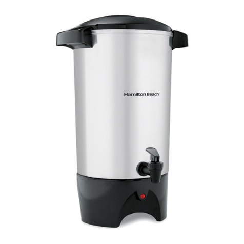 Hamilton Beach 40515 User manual