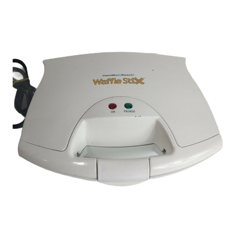 Hamilton Beach 26005 - Waffle Stix Maker Using