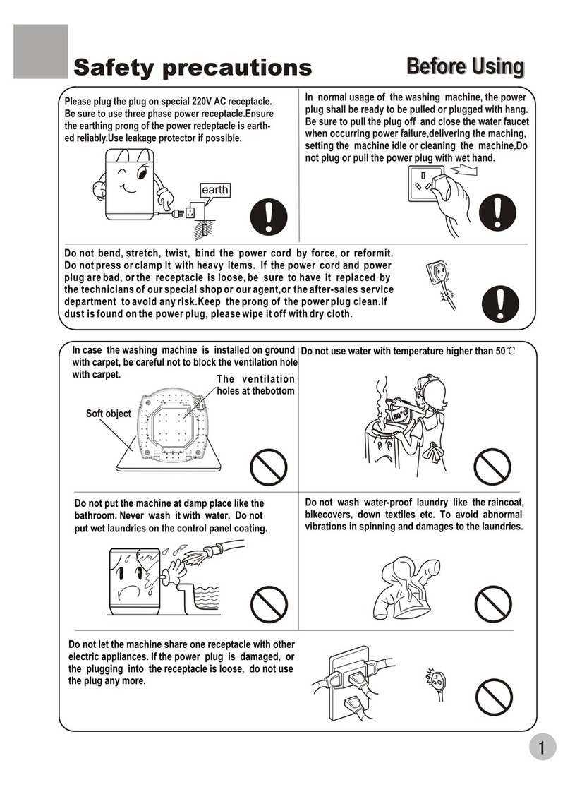 Haier XQS52-78 user manual Haier XQS52-78 user manual