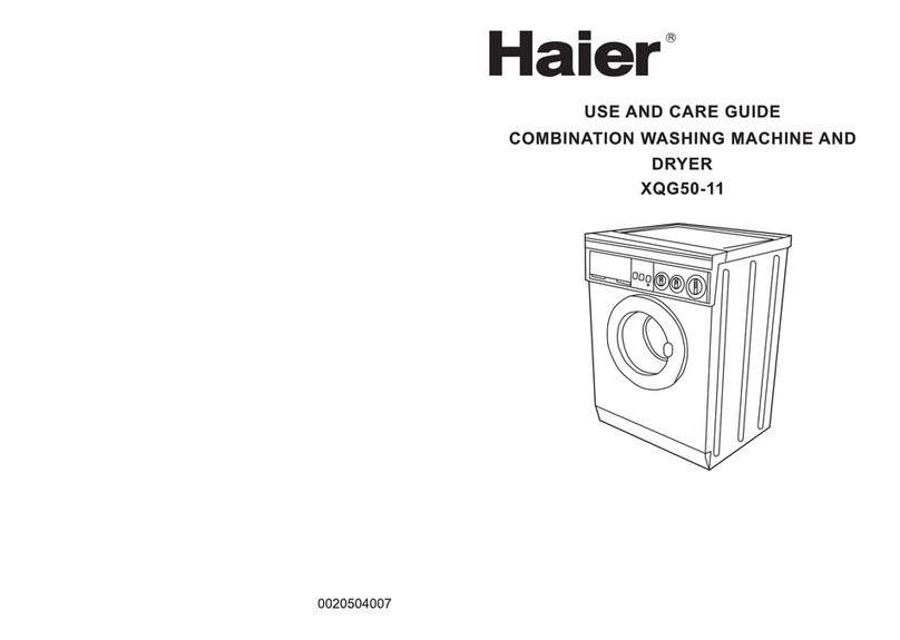 Haier XQG50-11 User manual Haier XQG50-11 User manual