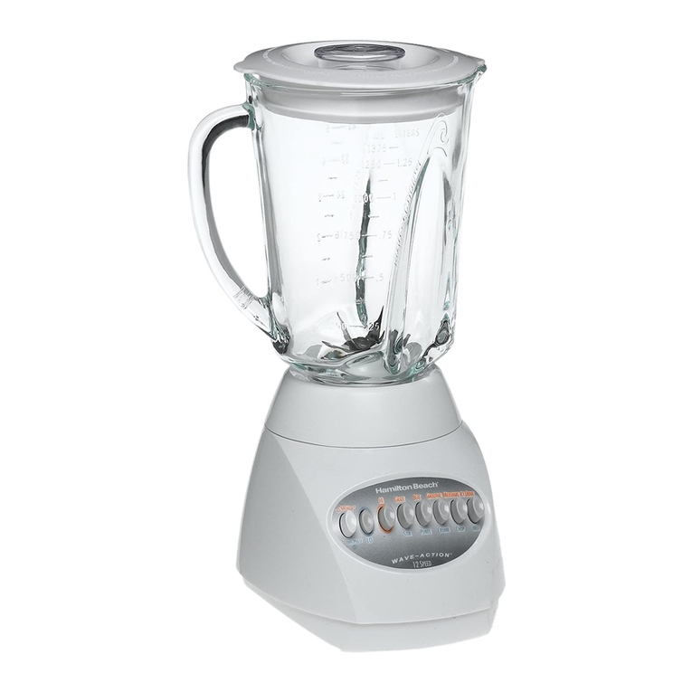 Hamilton Beach 52200W user guide