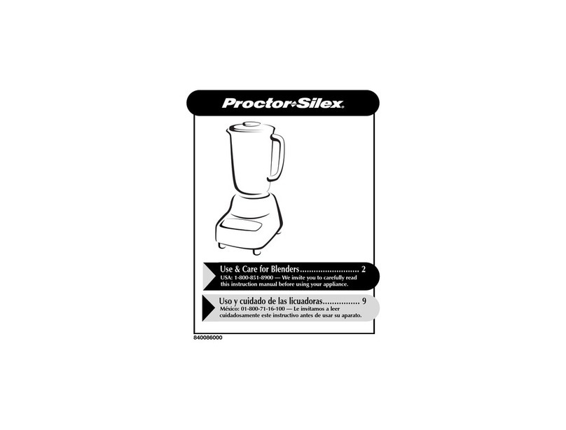 Proctor-Silex 50120W use & care